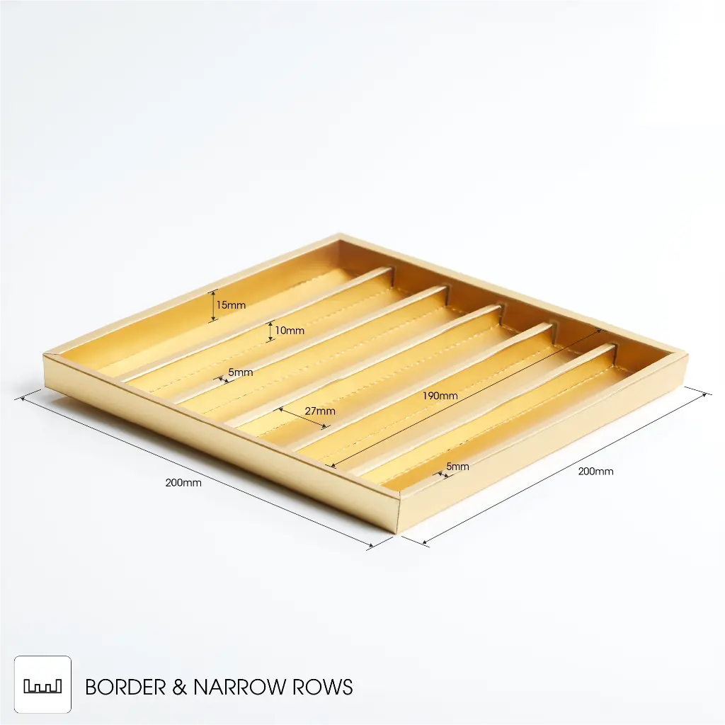 Atelier 36 Narrow Rows Mesures