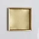 Atelier 09 Flat inlayer with Border Gold