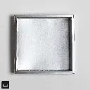 Atelier 09 Flat inlayer with Border Silver