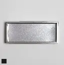 Atelier 10 Flat inlayer with Border Silver