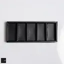Atelier 10 Narrow Rows Black