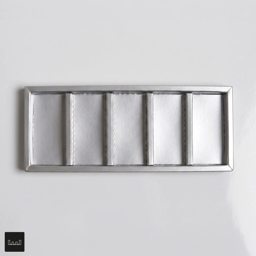 Atelier 10 Narrow Rows Silver
