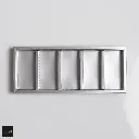 Atelier 10 Narrow Rows Silver