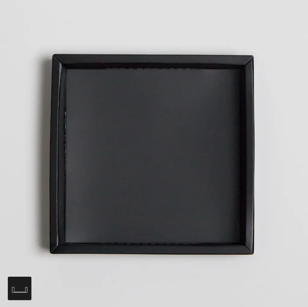 Atelier 16 Flat inlayer with Border Black