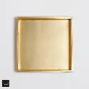Atelier 16 Flat inlayer with Border Gold