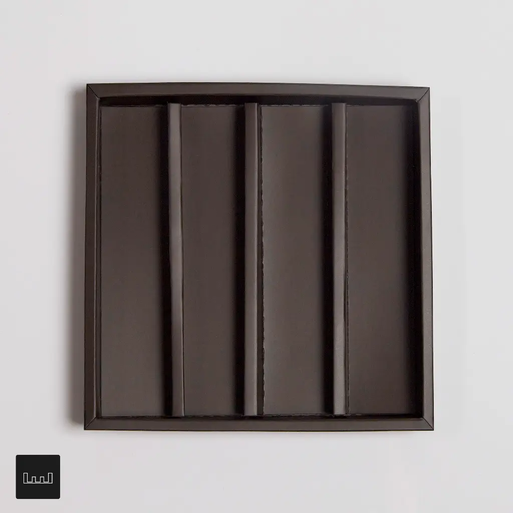 Atelier 16 Narrow Rows Brown