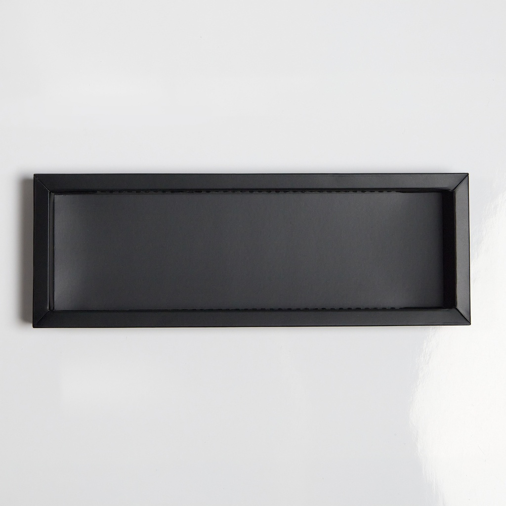 Atelier 18 Flat inlayer with Border Black