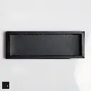 Atelier 18 Flat inlayer with Border Black