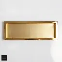 Atelier 18 Flat inlayer with Border Gold
