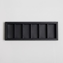 Atelier 18 Narrow Rows Black