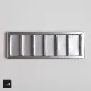 Atelier 18 Narrow Rows Silver