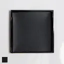 Atelier 25 Flat inlayer with Border Black