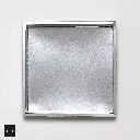 Atelier 25 Flat inlayer with Border Silver