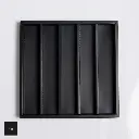 Atelier 25 Narrow Rows Black