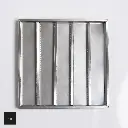 Atelier 25 Narrow Rows Silver