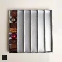 Atelier 36 Wide Rows Silver