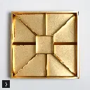 Atelier 36 9 compartments Gold