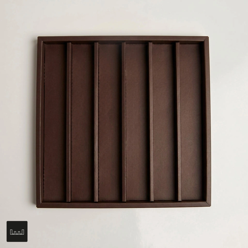 Atelier 36 Narrow Rows Brown