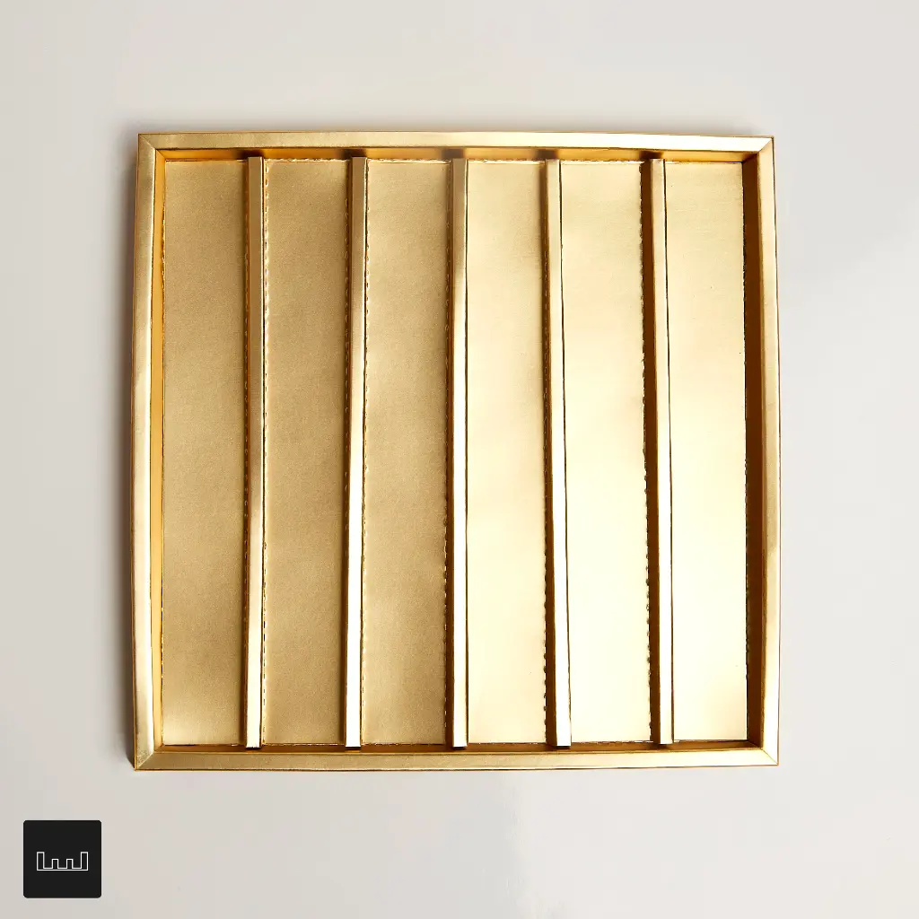 Atelier 36 Narrow Rows Gold