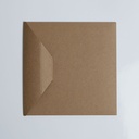 Square chocolate tablet kraft