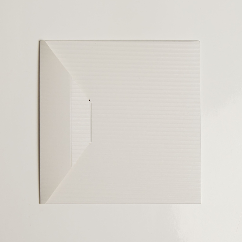 Square chocolate tablet white