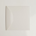 Square chocolate tablet white