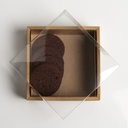 Transparent Kraft biscuit box