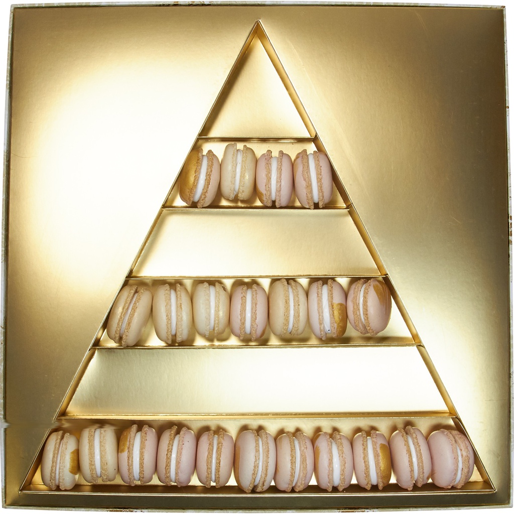 MANTEAU BLANC Macaron box