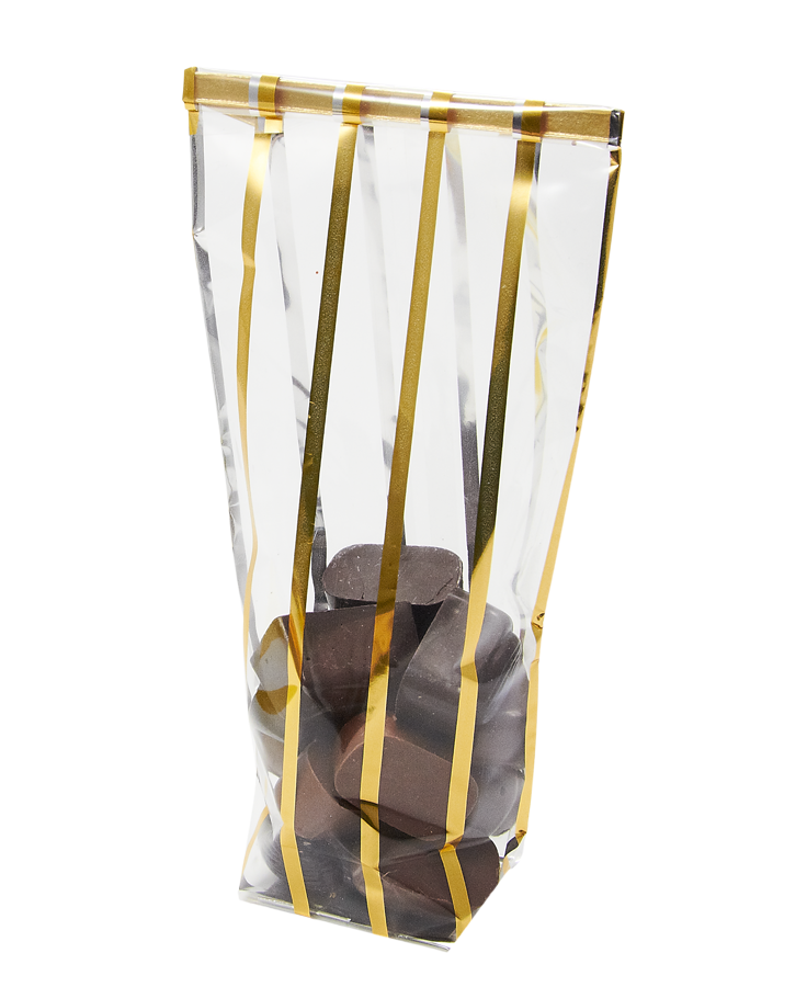 BEUTEL mit Goldstreifen