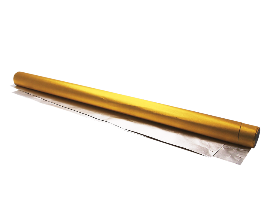 ALUMINIUMFOLIE blad oranje