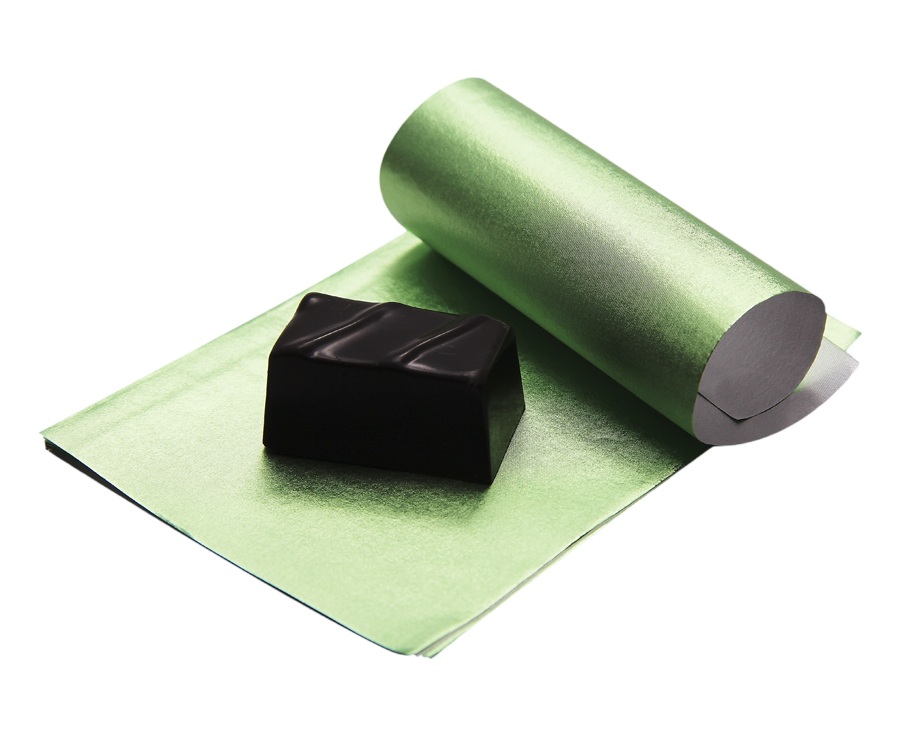 ALUMINIUM klein plaat groen
