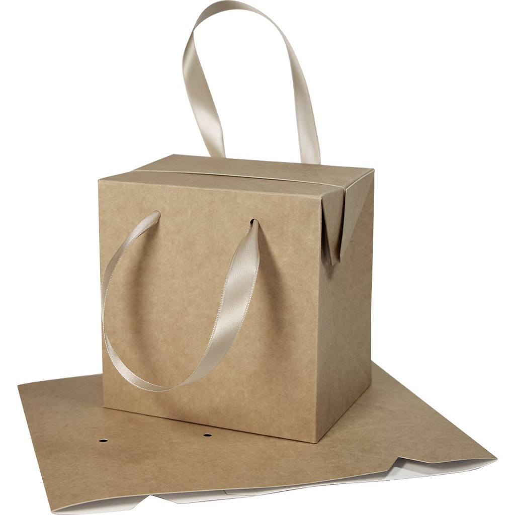 KRAFT - doos met handvatten