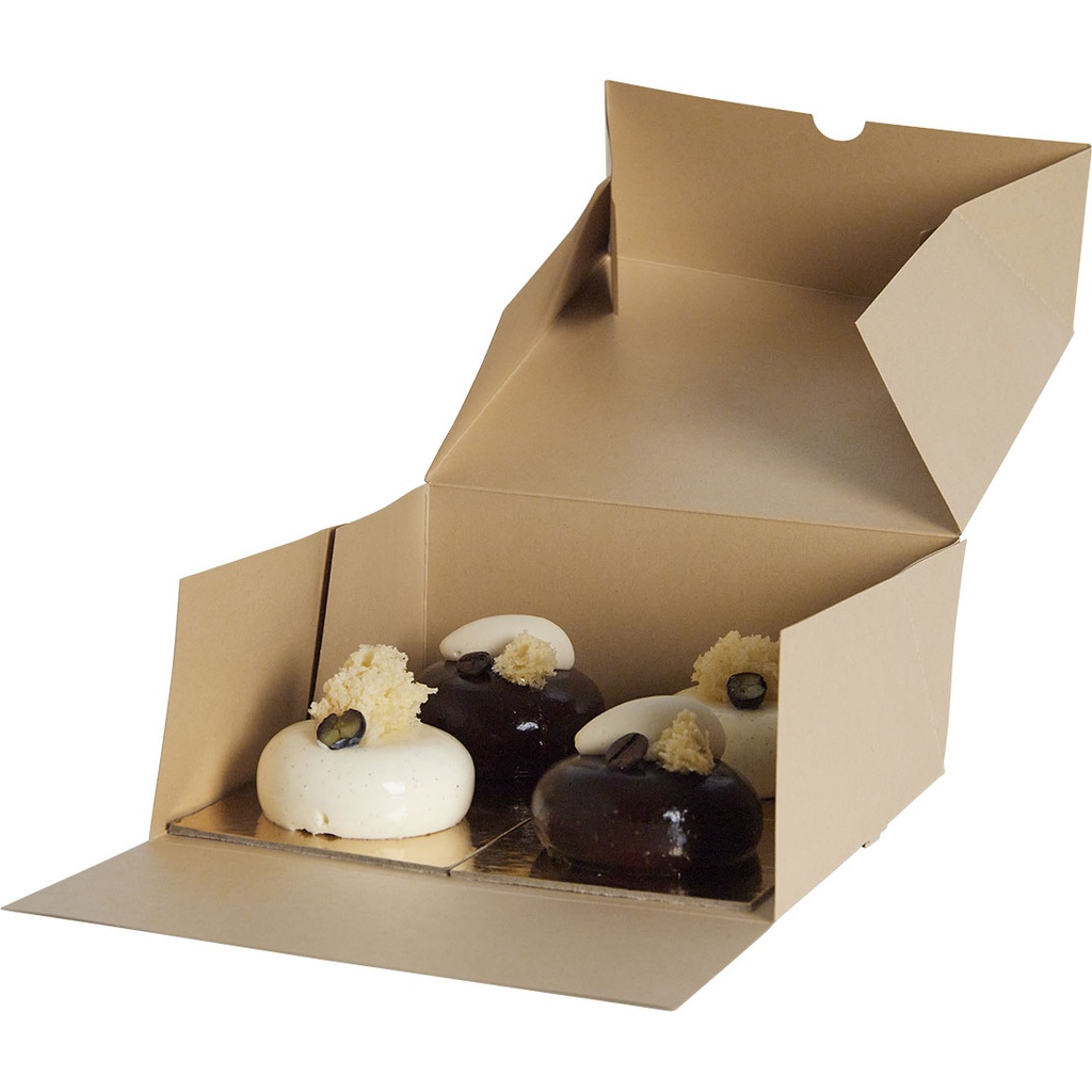SCATOLA PER PASTICCERIA kraft 19