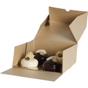 SCATOLA PER PASTICCERIA kraft 19