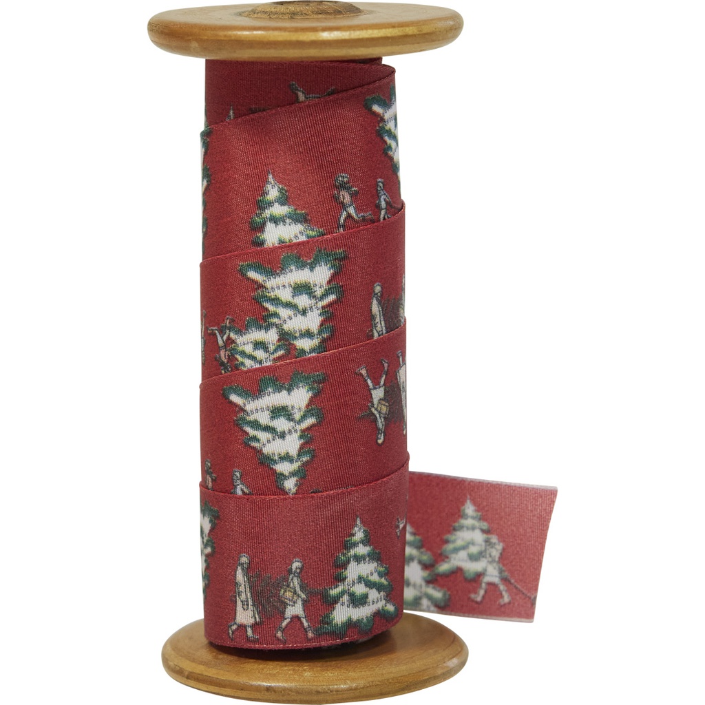 MY CHRISTMAS VILLAGE ribbon 25mm