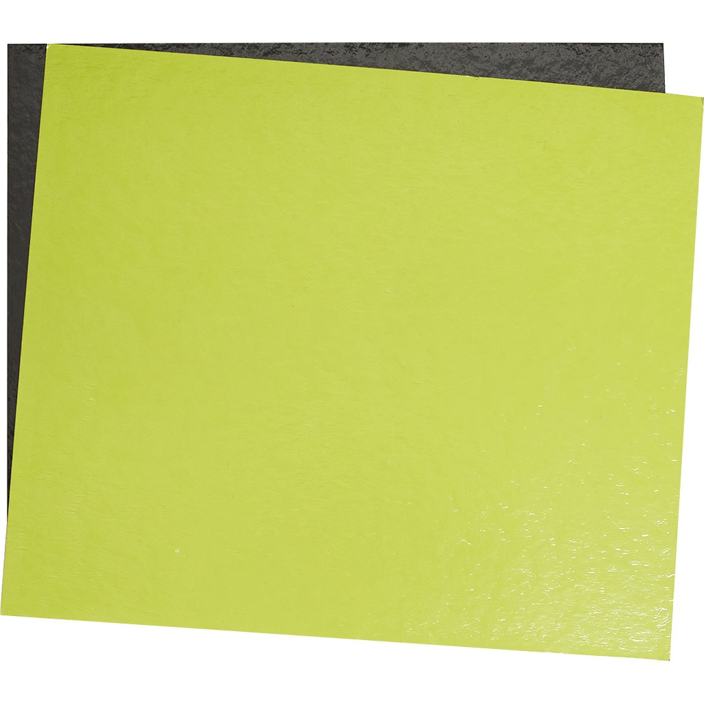FOGLIO DI CARTONE verde/nero foglio