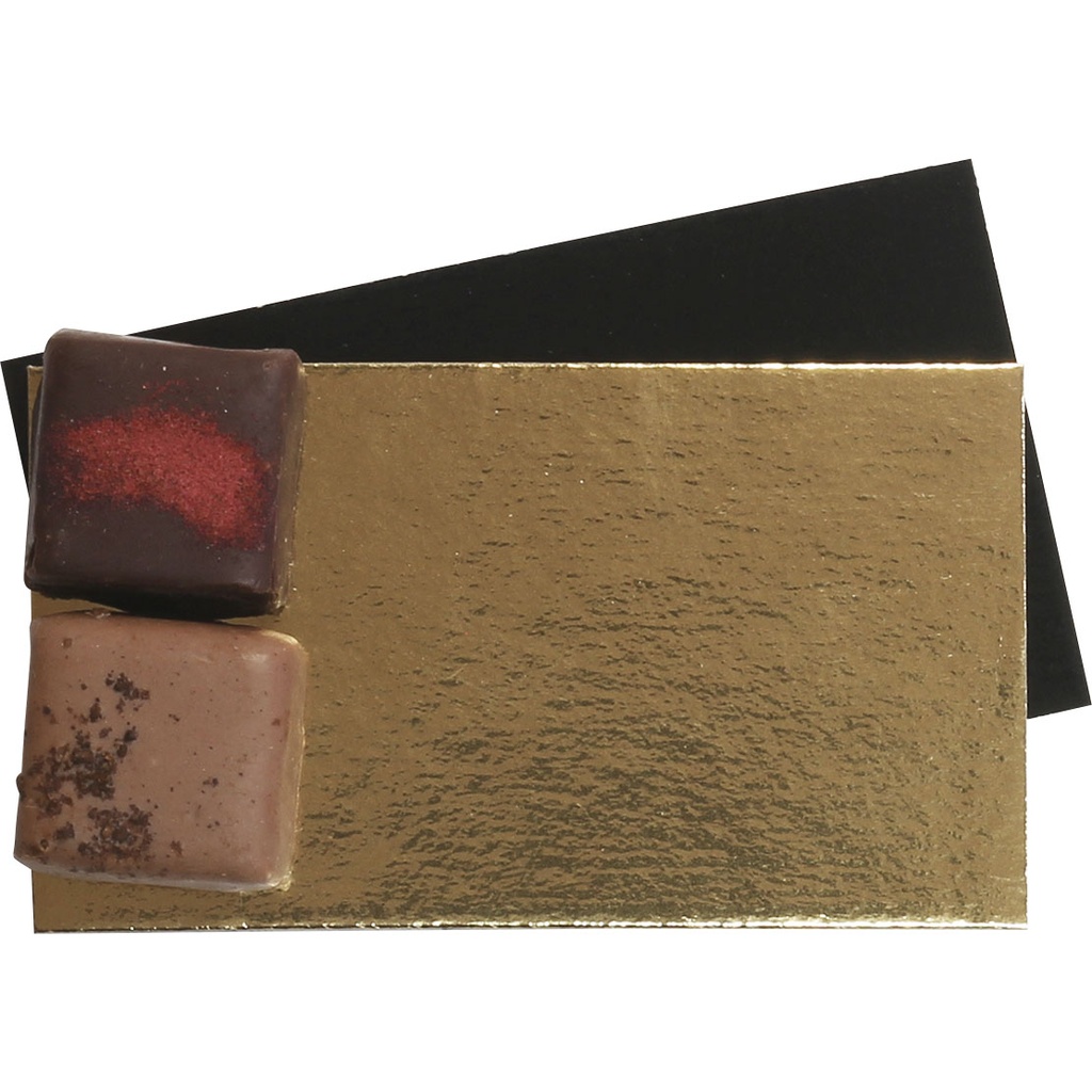 GOLD-SCHWARZ KARTON für Beutel 03