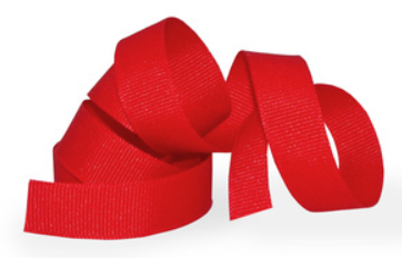 GROSGRAIN 15mm rood 20 