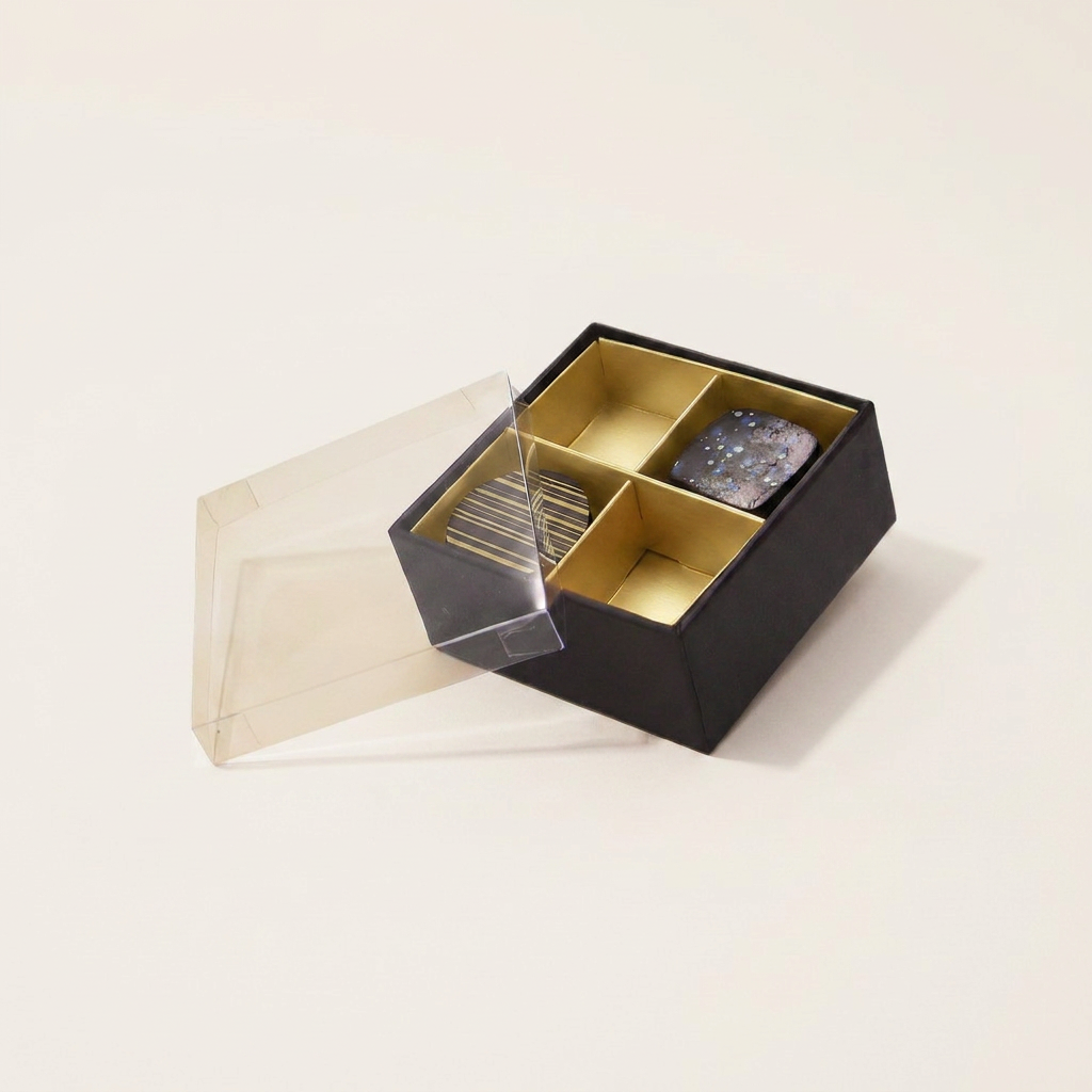 Chocolate transparent 4 chocolates