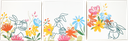 The Gentle Bunnies basic 09 assortment of 3