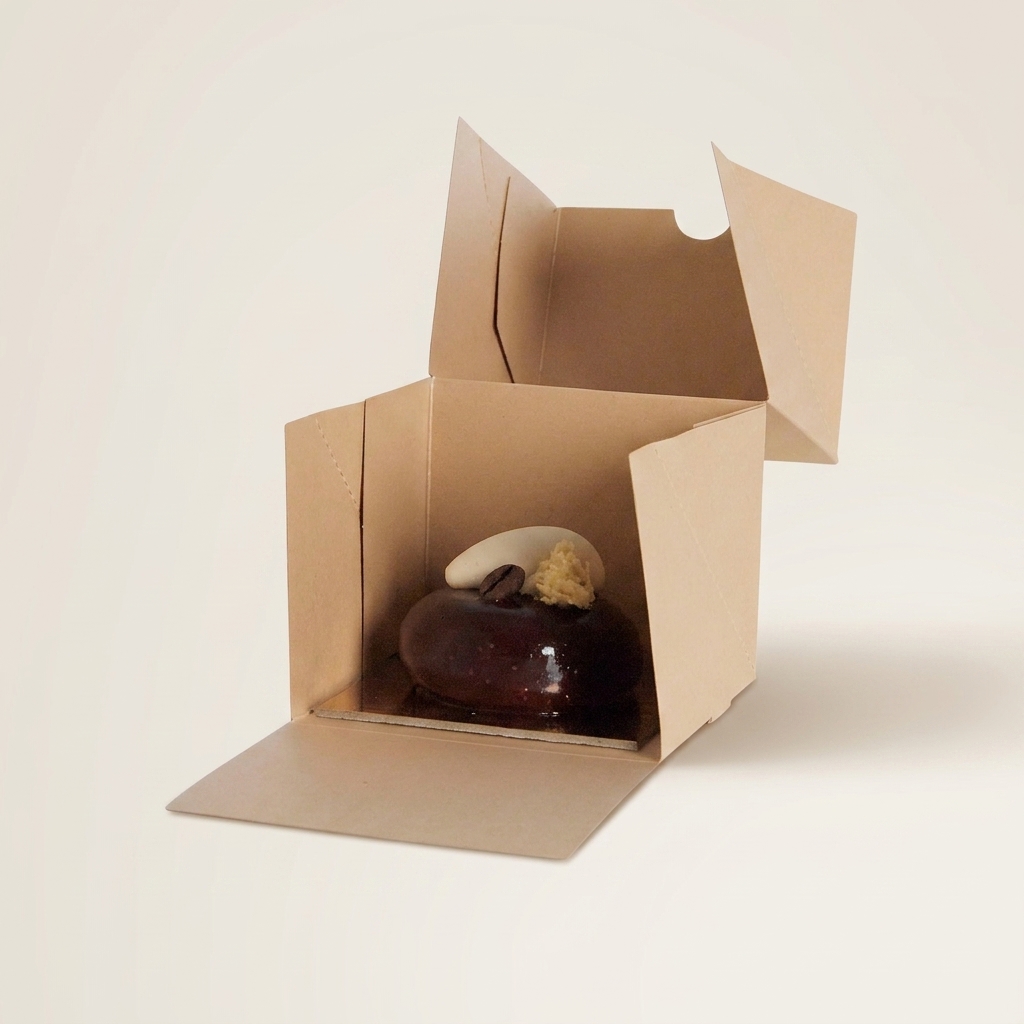 BOITE PATISSIERE kraft 10