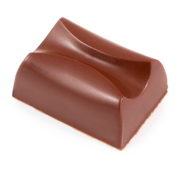 FORM für pralinen - rechteckig mit Mulde ***
