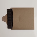 Square chocolate tablet kraft