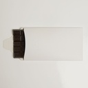 Rectangular chocolate tablet white