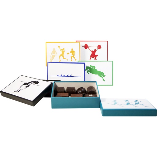 [5532*76*12*99] OLYMPICS 6 assorted rectangular box