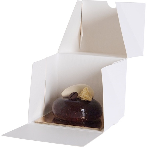 [3678*08*10*01] PASTRY BOX white 10