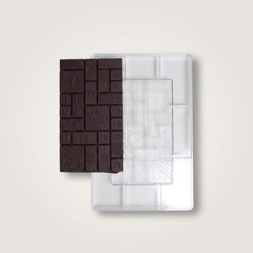 [MA*21MA2032] MOULE pour les barres - tablette calendrier de l'avent
