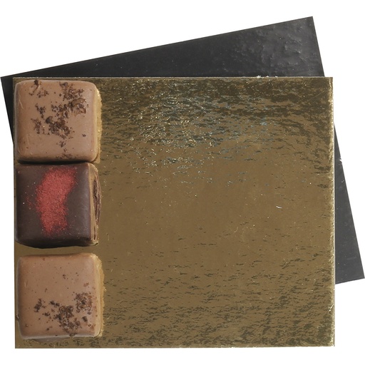 [3436*90*08*90] CARTON OR/NOIR pour sachet 08 