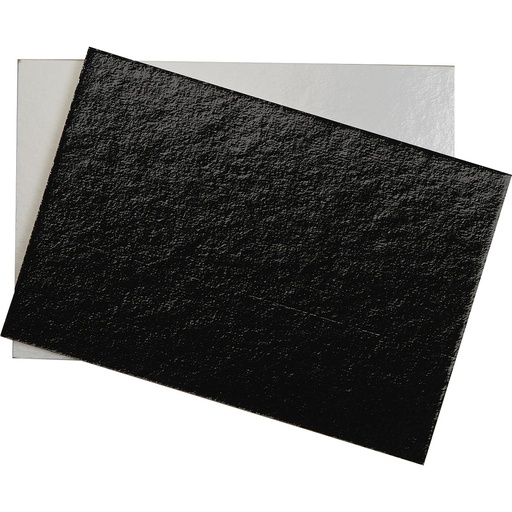 [3436*09*20*01] CARTON BLANC/NOIR pour boite buche 20 