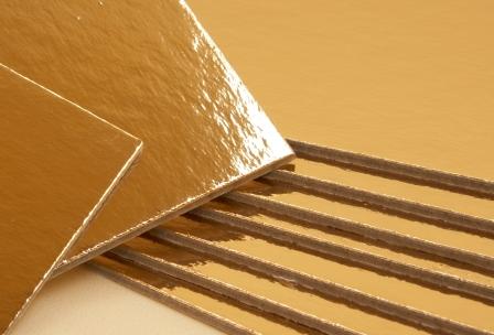 [3436*01*74*15] CARDBOARD gold sheet